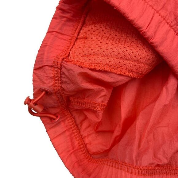 New Champion Men Unisex Red Anorak Hood Windbreaker Long Sleeve Pullover US XS - Picture 7 of 13